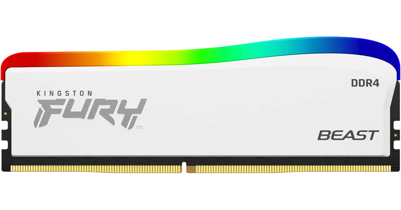 KINGSTON FURY BEAST WHITE 8GB DDR4